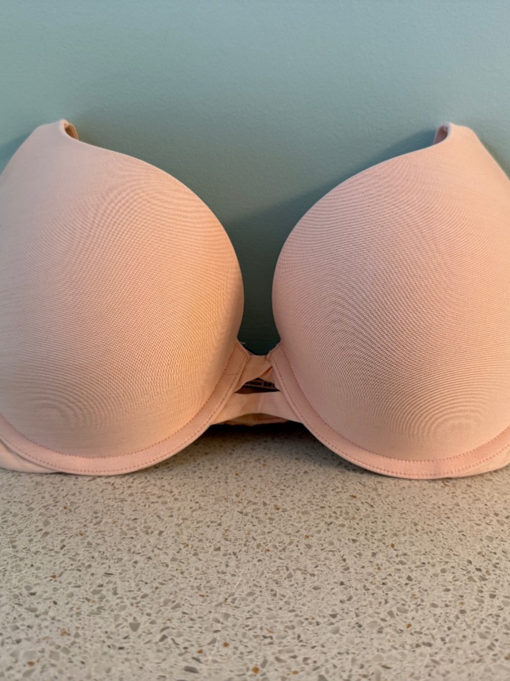 Victoria's Secret nude color Perfect Shape push-up bra, 32DD
